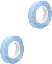 FOMIYES 2 Rolls Double-sided Adhesive Tape for Front Lace Wig Strong Hair Extension Tape Skin Safe Water Resistant