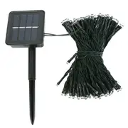 Ozoffer 100 LED Solar Fairy String Lights Outdoor Garden Christmas Party D?cor