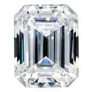 Gemstone Moissanite Pure Light D-E-F Color 5X3mm Emerald Cut