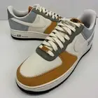 Nike Air Force 1 '07 LV8 EMB Light Pumice Pale Ivory FZ6684-001 Men Sz 8 No Lid