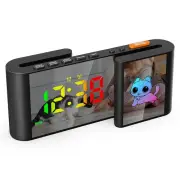 Digital Loud Alarm Clock With For RGB Display - Perfect For Heavy Sleepers!