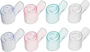 SHERCHPRY Toothbrush Caps for Electric Toothbrush 8pcs Plastic Dust Covers for Travel