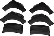 TOYANDONA 6pcs Mini Pool Table Accessories for Plastic Billiard Pockets and Holders Midtail Bag Replacement for Storage and Retrieval