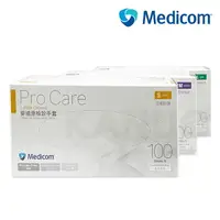 在飛比找樂天市場購物網優惠-【Medicom麥迪康】ProCare 無粉乳膠手套 檢診手