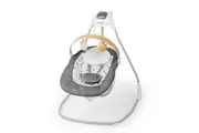 Ingenuity Simple Comfort Compact Soothing Baby Infant Swing Parker Grey 0m+