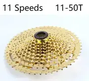 11 Speed MTB Bicycle Cassette fits Shimano HG Mountain Bike Sprocket 11-50T Gold