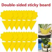 Sticky Fly Traps Fungus Gnat Killer Dual-Sided Fruit Fly Trap Bug Catcher(30Pcs)