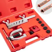 Brake Line Double & Single Flaring Tool Kit with Tubing Cutter, Brake Line Re...