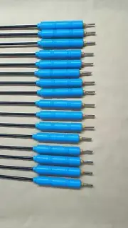 16 pcs Laparoscopic SS Monopolar L-Hook 5mmx330mm Reusable Surgical Instrument