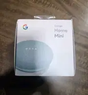 Google Home Mini Bluetooth Smart Speaker (Sky)