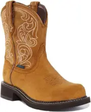 Ariat Fatbaby Heritage Pull On Western Womens Boots In Tan UK 4 - 8