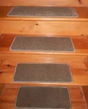 20 Step 9'' x 24'' Anso Nylon Tufted carpet Stair Case Stair Treads .