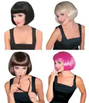 Supermodel Bob Shape Hollywood Actress Starlet Ladies Costume Wig