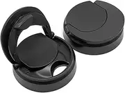 Flip Top to-Go Lid Compatible with Magic Bullet Blender 250W Accessories & Replacement Part (2 Pack, Black)