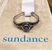 NWT Sundance Catalog Silver “Meander Tanzanite” Ring Size 8