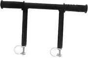 KICHOUSE Adjustable Handlebar Extender for Stroller Carriage Pushchair Black Handle Armrest Attachment