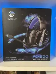 Fachixy FC200 Gaming Headset BLUE for PS4/PS5/PC/Xbox/Nintendo Switch, Xbox