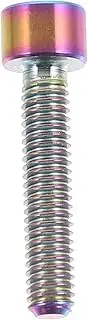 Kisangel Hexagon Bolt Bike Stem Bolt M4x20mm Replacement for Spare Wheel Bolt Longevity