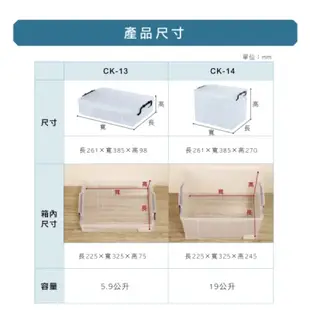 [KEYWAY] 聯府 收納 CK-15 耐久15型整理箱CK15 超低價