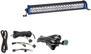 Kings 20" Double Row Light Bar 11,010 Lumens | 1 Lux @ 545 m IP67 + Plug N Play Wiring Harness Kit + 2m Lighting Extension Cable