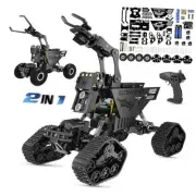 Robot Car Kit, 2 in 1 Smart Robotics Arm Building Toy for Raspberry Pi Python