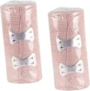 ARTSEWPLY 2Pcs Breathable Body Wrap Band Durable Outdoor Sports Protector for Ankle Wrist Support Relief for Injury High Elasticity Compression Guard