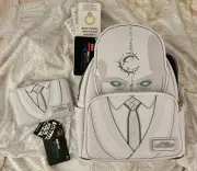 LE MARVEL MOON KNIGHT LOUNGEFLY MINI BACKPACK + WALLET STEVEN GRANT LIGHT UP