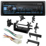 Alpine UTE-73BT Bluetooth Car Stereo AM/FM (No CD) for 2001-07 Toyota Highlander