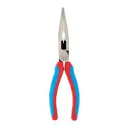 Wright Tool 9C318CB Long Nose XLT Leverage Code Blue Plier Side Cutter - 8 Inch