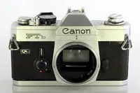 在飛比找Yahoo!奇摩拍賣優惠-佳能 CANON FTB QL 銀色 經典 膠卷相機 膠片相