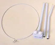 RuiHome Clip-On Stand Bracket for Crib Cot Bed