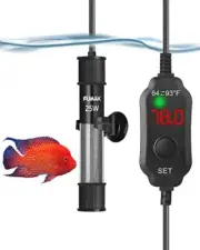 Aquarium Heater 25W/50W/100W/200W Submersible Fish Tank Heater with LED Display