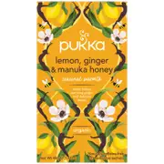 Pukka Herbs Lemon, Ginger & Manuka Honey Tea