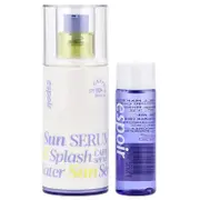 Espoir, Water Splash Sun Serum, SPF 50+ PA+++ & All Makeup Cleansing Oil, 2 Piece Set