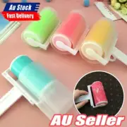 Washable Lint Roller Sticky Reusable Dust Pet Hair Cleaning Brush LQ