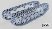 NSM Panzer III Ostketten, 1/56th Scale, 28mm For Bolt Action.