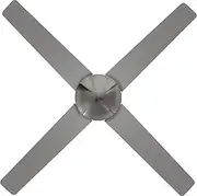 HPM Inspire 4 Blade Ceiling Fan Silver 1220mm