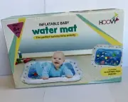 Tummy Time Water Mat Inflatable Water Play Mat for Babies New In Box