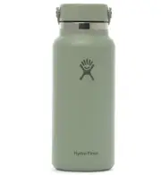 Hydro Flask Wide-Mouth Vacuum Water Bottle with Flex Cap 32 fl. oz, Agave - New