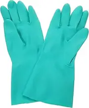 GANAZONO 1 Pair Non Slip Rubber Fishing Gloves with Inner Cotton Lining Skidproof Fish Catching Gloves for Use Lightweight and Easy to Clean for Anglers and