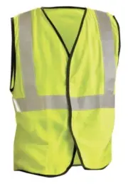 Occulux LUX-SSG Yellow/orange Class 2 3M Scotchlite Reflective Safety Vest Large