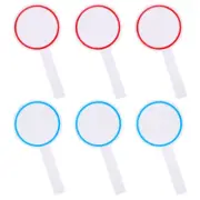 Mini Whiteboard Scoreboard 6Pcs for Voting and Competition Scoring