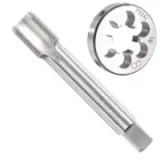M19 x 1.0 Metric Tap and Die Set, M19 X 1.0mm HSS Machine Thread Tap and M19 ...