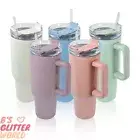 40 Oz - 1.8L Sublimation Tumbler Blank With Removable Handle - 5 Colours