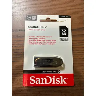 ［全新］SANDISK Ultra CZ48 USB 3.0 高速隨身碟 32G公司貨