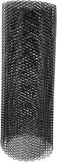ELAYARD Car Diamond Insect-proof Net Cars Grill Bumper Protector for Metal Mesh Screen Car Bumper Protector Guard Aluminum Wire Mesh Car Front Bumper Protector Black Aluminum Alloy