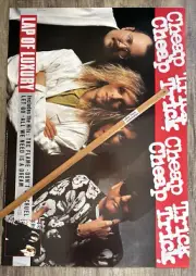 VINTAGE POSTER: CHEAP TRICK Lap Of Luxury (Original In Store Poster 1988)