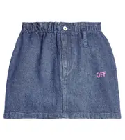 [Off-White Kids] Off-White Kids Denim skirt Y 12 blue