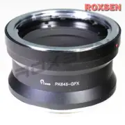 Pentax 645 P645 lens to Fujifilm G mount GFX medium format adapter GFX100 50S