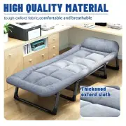 Niceway Cot with Mattress for Portable & Folding Cots for Sleeping with Pillow